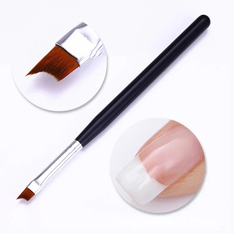 

Nail French Brushes 1PCS Nail Brush UV Gel Nail Painting Drawing Polishing Tips Manicure Design DIY Nail Art Tools