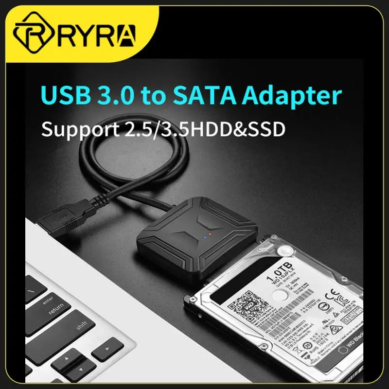 

RYRA USB 3,0 к Sata 3,5 2,5 кабель адаптера жесткого диска для Samsung Seagate WD HDD SSD