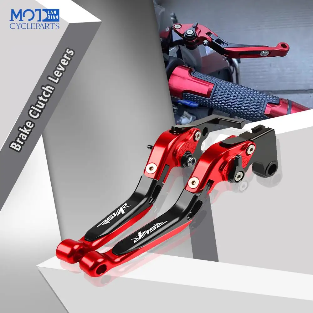

For APRILIA RSV4R 2009 2010 2011 2012 2013 2014 2015 2016-2019 Motorcycle Accessories Foldable Extendable Brake Clutch Levers