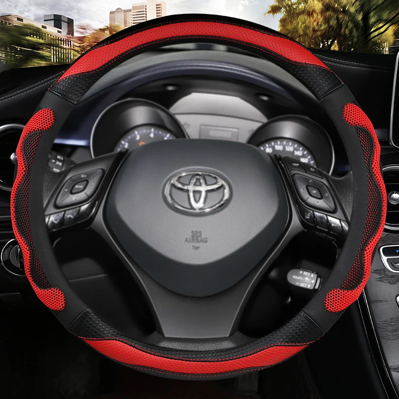 

Искусственная кожа из микрофибры, спортивные аксессуары для Toyota CHR, высококачественные автомобильные аксессуары