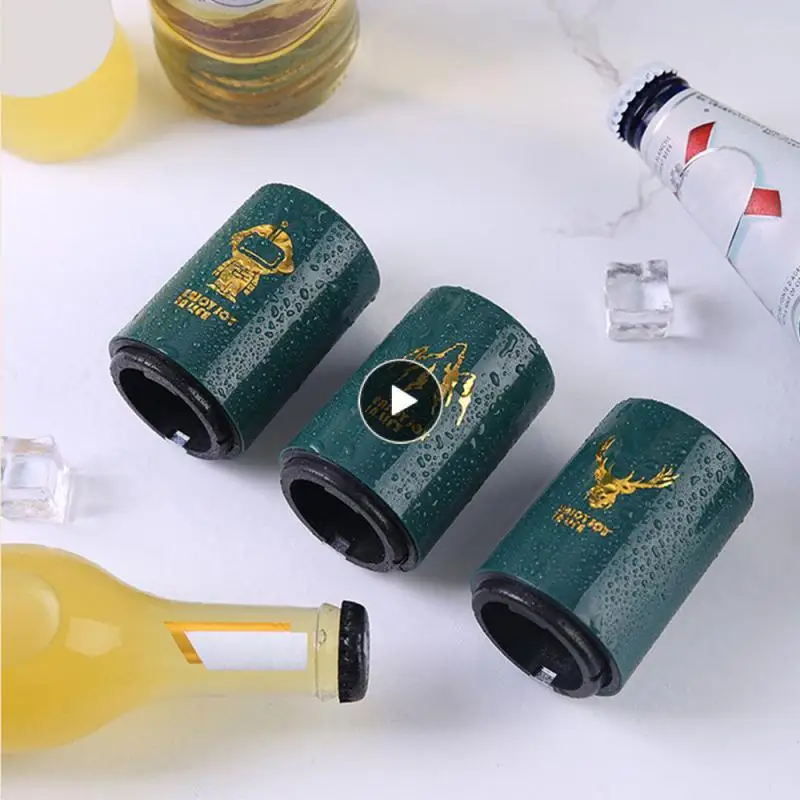 

Convenient Household Whole Bottle Opener Non-slip Magnetic Push Type Fall Resistance Automatic Portable Fast Screwdriver