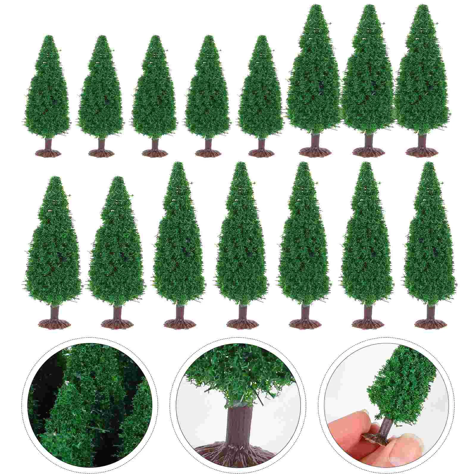 

Artificial Pine Tree Construction Model Landscape Layout Prop Table Decorations