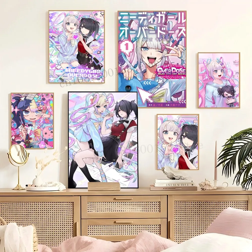 N-nefull Streamer перегрузка плакат бумажная печать для дома гостиной спальни входа бара