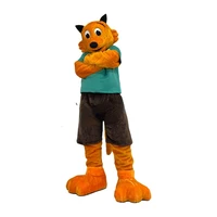 fox sports headgear mascot cartoon custom performance props walking easter costumes
