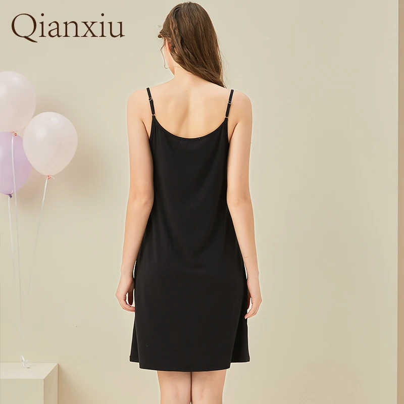 Nighty Sexy Silk Sleep Tops Shirt for Women Lounge Lingerie Summer Mini Sleeping Dress 2021 New Sling Lace Sleepwear Slipdress