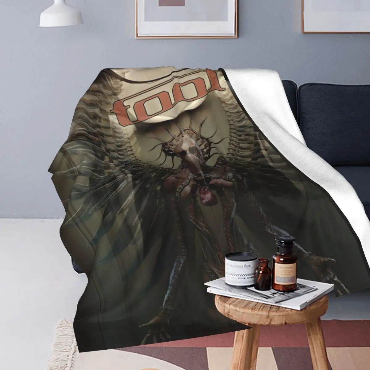 Металлические музыкальные одеяла Tool Band многофункциональное супертеплое