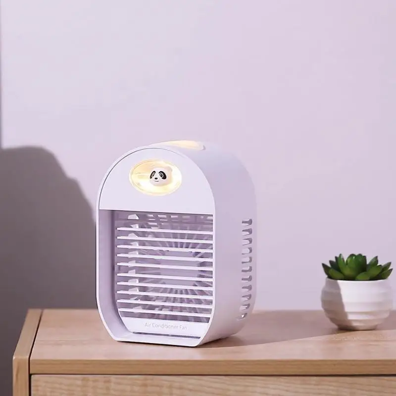 

Cooling Fan Air Circulation Water Portable Desktop Spray Humidification Fan Home Office Air Cooler Household Accessories