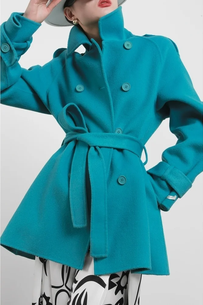 Коллекция 2023 года Сеул ограниченная серия 399 однобортное кашемировое шерстяное