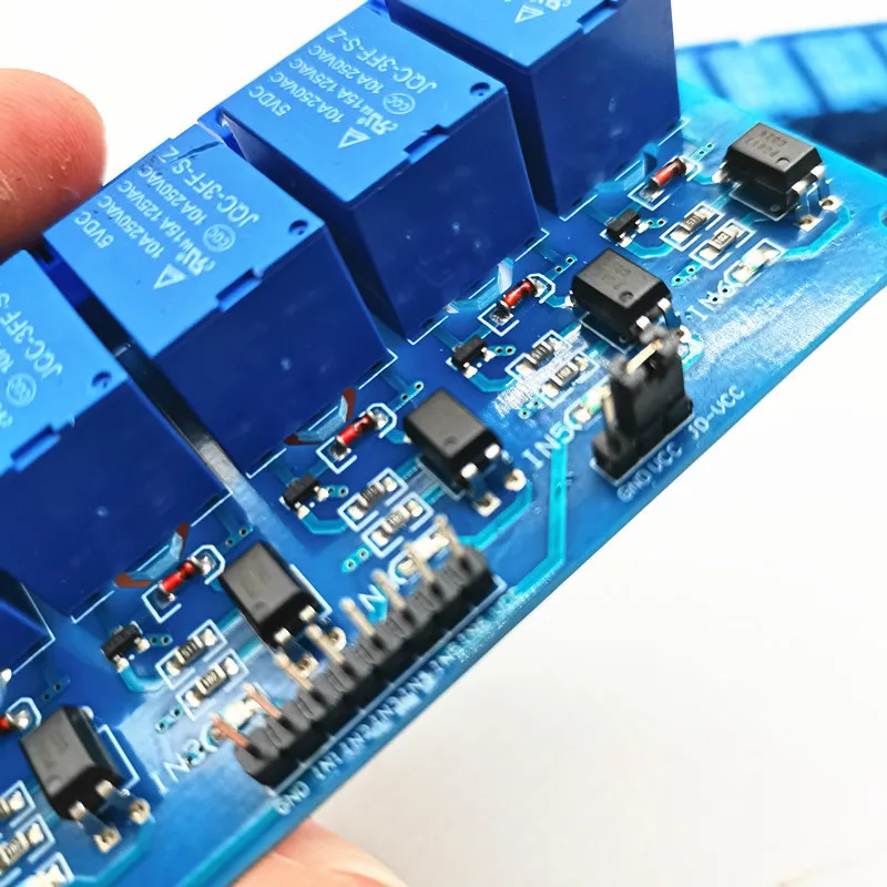 1 шт. релейный модуль 5 В 12 24 с оптроном выход 2 4 6 8-полосный для Arduino | Строительство