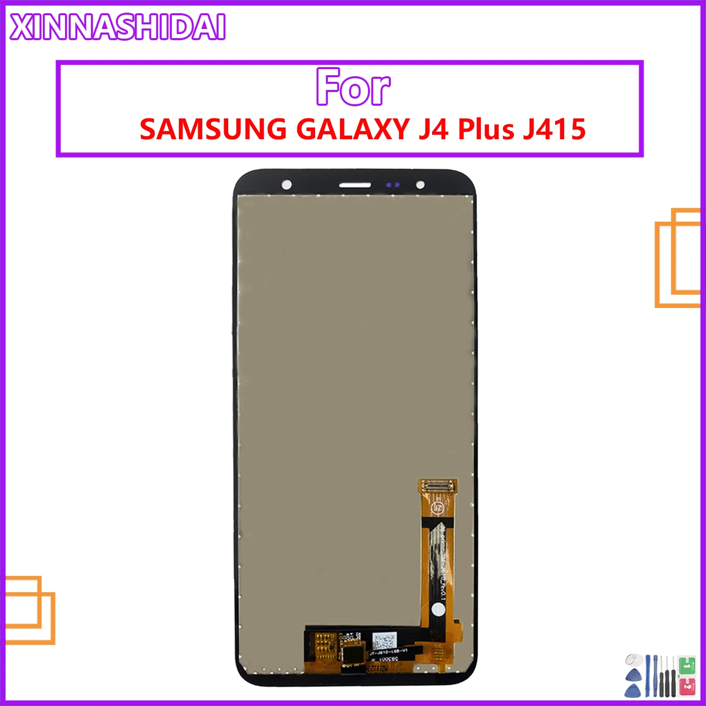 

ЖК-дисплей с сенсорным экраном и пакетом услуг для Samsung Galaxy J4 + 2018 J4 Plus J415 J415F J4 Core J410G, ЖК-дисплей
