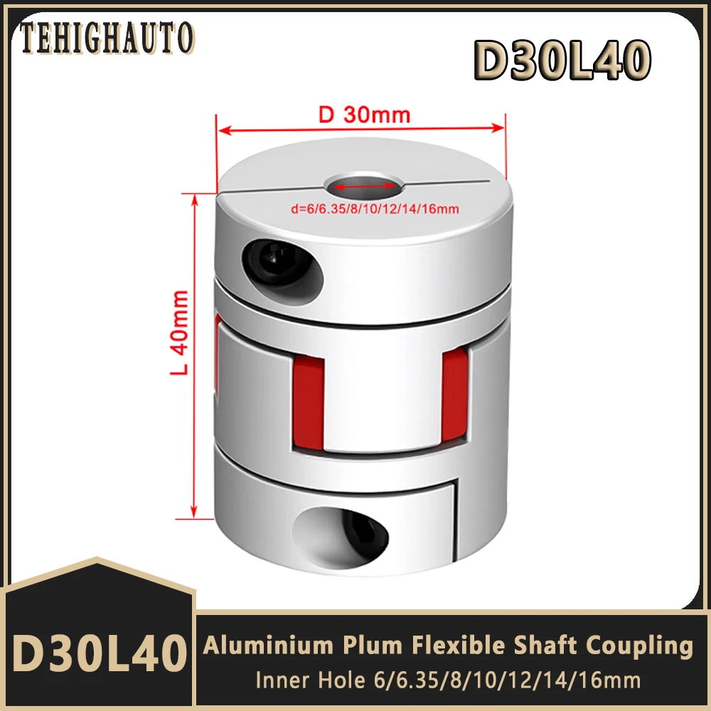 

Гибкая муфта D30L40 из алюминиевого сплава