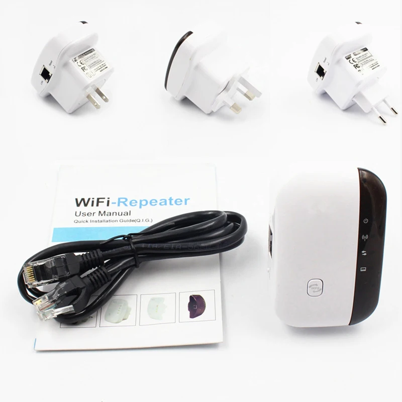 

Wireless WiFi Repeater WiFi Extender 300Mbps Router WiFi Signal Amplifier Wi Fi Booster Long Range Wi-Fi Repeater Access Point