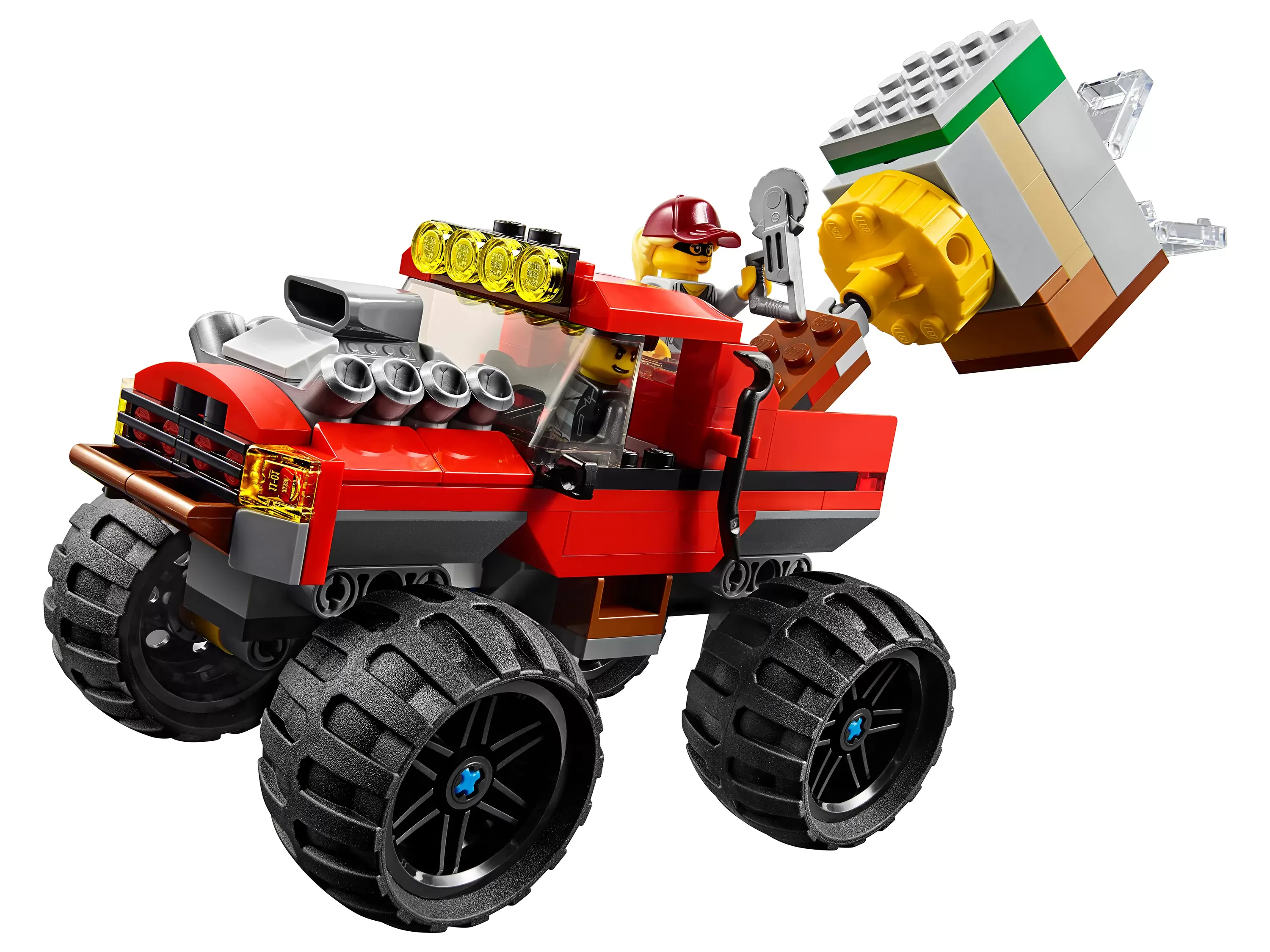 Конструктор LEGO City (Сити) 60245 Ограбление полицейского монстр-трака 5+ | Игрушки и