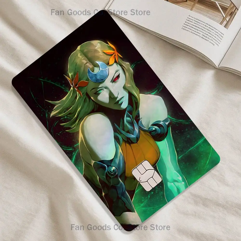 Фото Наклейки на карты Hot H-Hades 2 Game с лазерной текстурой: для кредитных, дебетовых, банковских и проездных карт, водонепроницаемые, декоративные №5