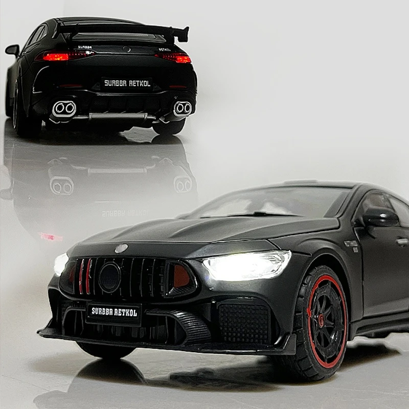Модель автомобиля из сплава Benc Rocket 1/24 модель AMG GT 63 под давлением Игрушечная