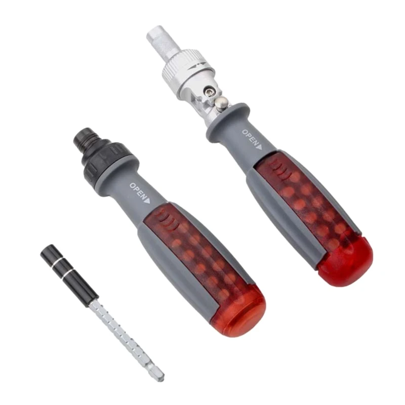 

11 in 1 Ratchet Screwdriver Set 180° Magnetic Screwdrivers Slotted Screwdriver