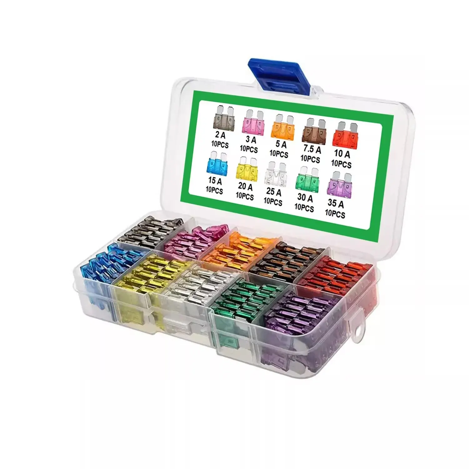 

Автомобильные предохранители 2A-35A