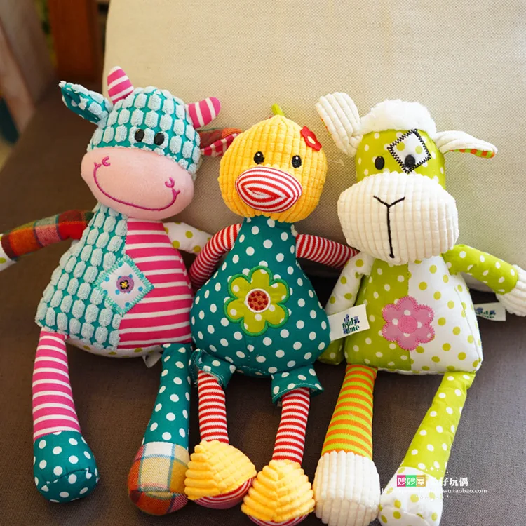 

Горячая Распродажа милый маленький скот овечка Курица Детская кукла Удобная кукла Спящая плюшевая игрушка кукла оптовая продажа