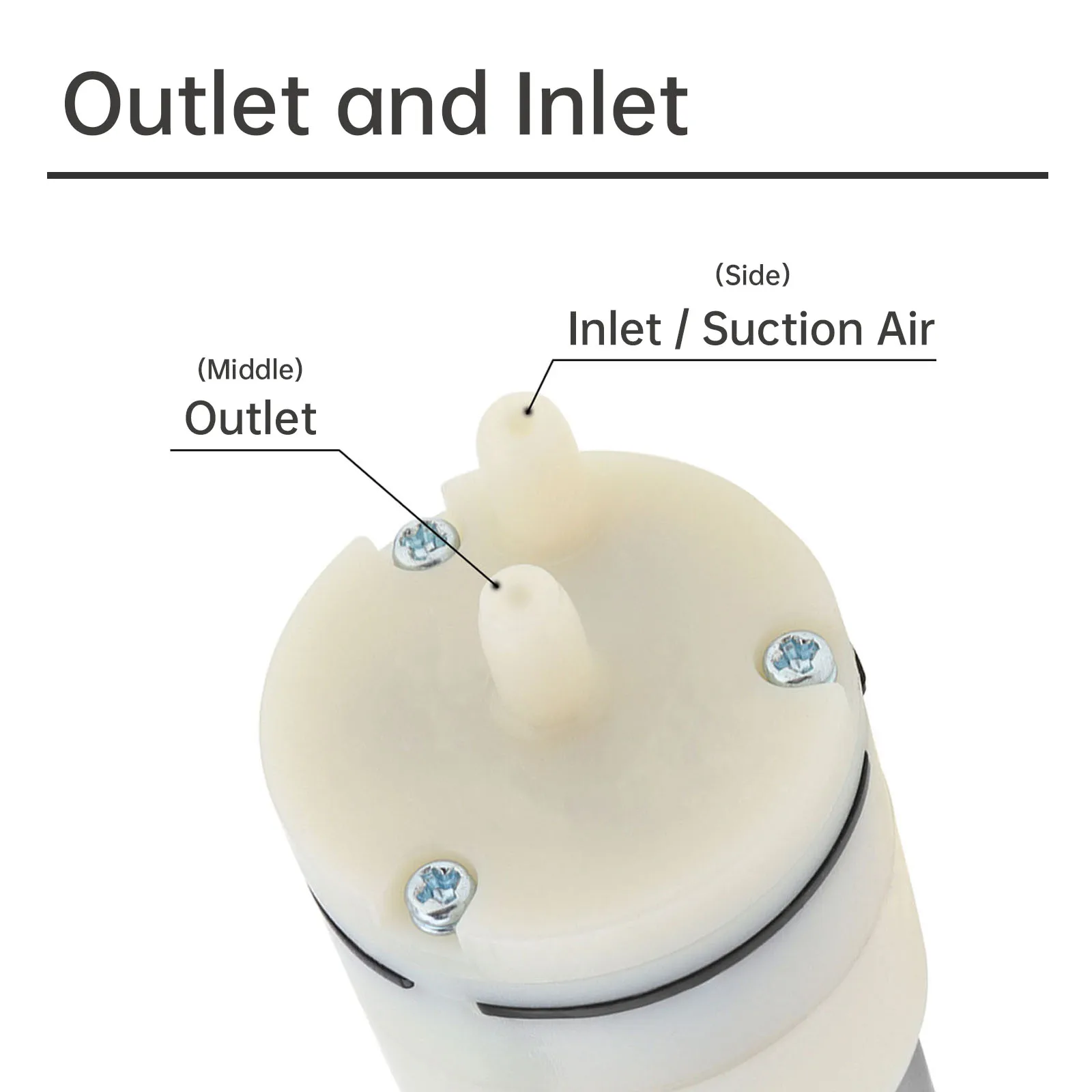 R310 Вакуумный насос с двигателем воздушный мембранный мини-насос отрицательного
