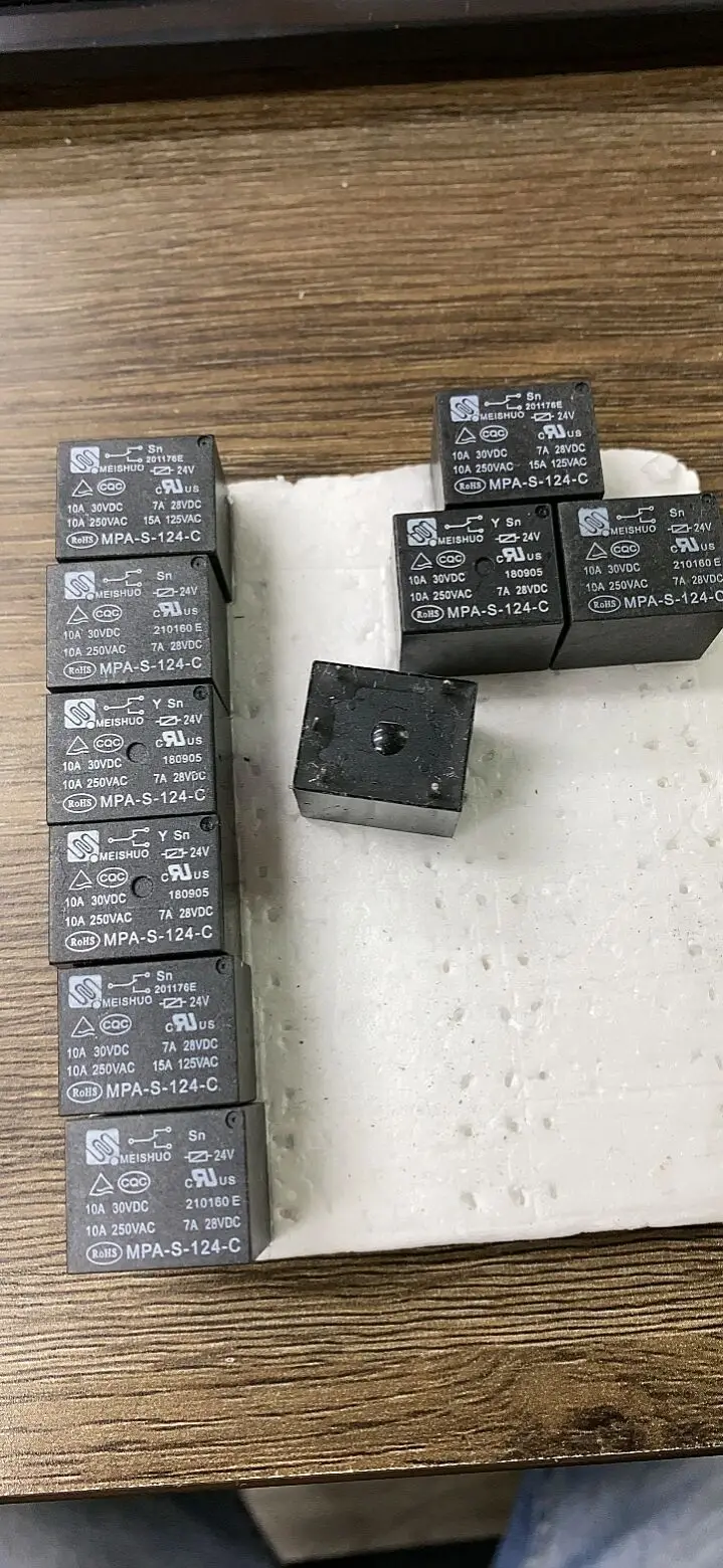 Импортное реле Φ 24 В постоянного тока 24 В 5-pin 10 шт.-1 лот = Φ [24 В постоянного тока]