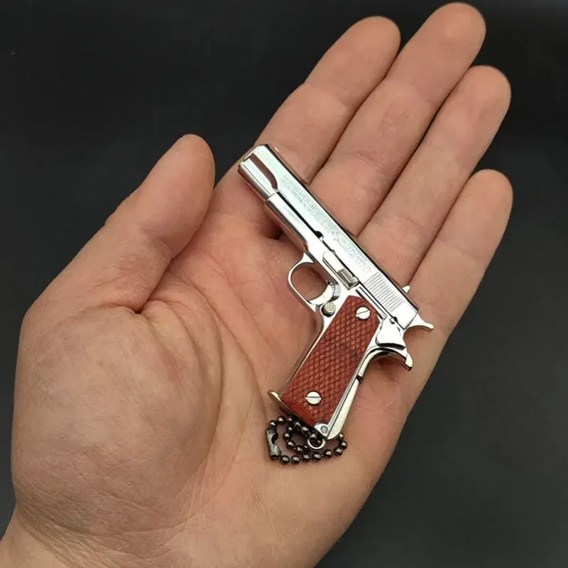 Антистрессовые игрушки: металлический пистолет-брелок, миниатюрная модель 1:3 Beretta 92F, Colt 1911, G17. Подарки на день рождения для мужчин и женщин. (art.: 3920da598e476) - 3920da598e476
