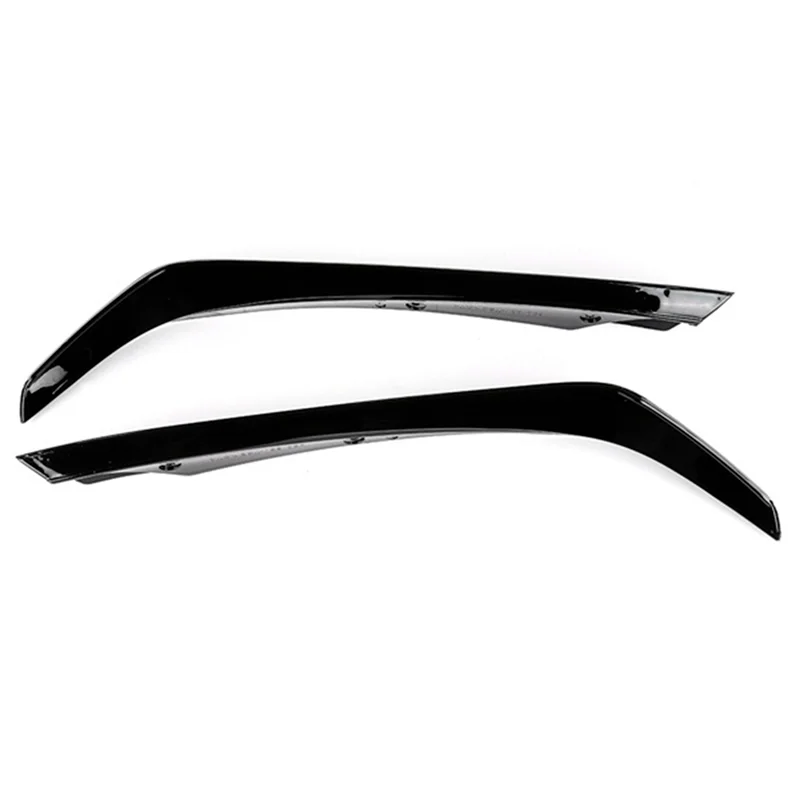 

6Pc Front Bumper Side Splitter Spoiler Canards Air Knife for Mercedes-Benz A-Class W176 A180 A200 A220 AMG A45 2016-2018
