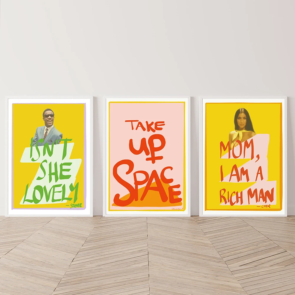 

Retro Patriarchy Quote 70s Wall Art Poster Print Abstract Woman Famliy Color Letter Canvas Painting Living Room Home Decor