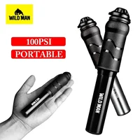 WILD MAN Multi-functional Portable Cylnder Bike Air Pump Mini Bicycle Pump Road Cycling Accessories