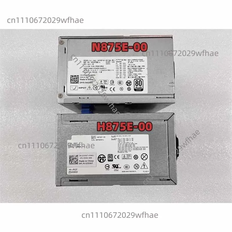 Фото N875EF-00 H875E-00 875W J556T GM869 W299G Блок питания для рабочих станций DELL T5400 T5500 №1
