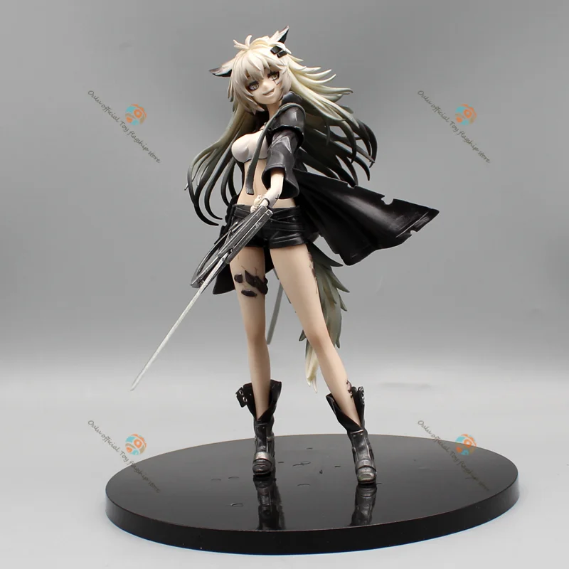 

24cm Arknights Anime Figure Lappland Action Figure Standing Model Toys Pvc Statue Figurine Room Ornament Birthday Gift For Child