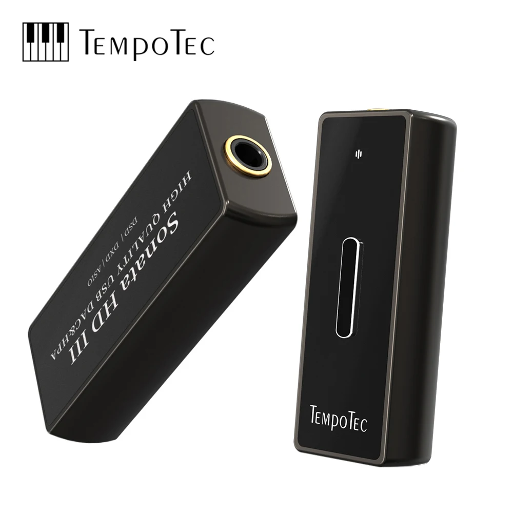

TempoTec Sonata HD III USB DAC Dongle Type C To 3.5 MM Headphone Amplifier ES9218 DSD256 For Android iPhone PC MAC