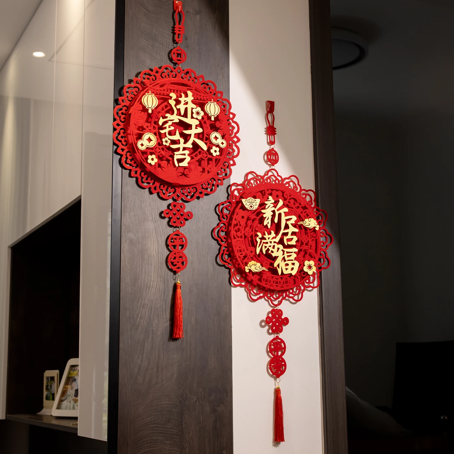

Housewarming decoration blessing word door pendant entry door pendant new home layout supplies moving house ceremony small