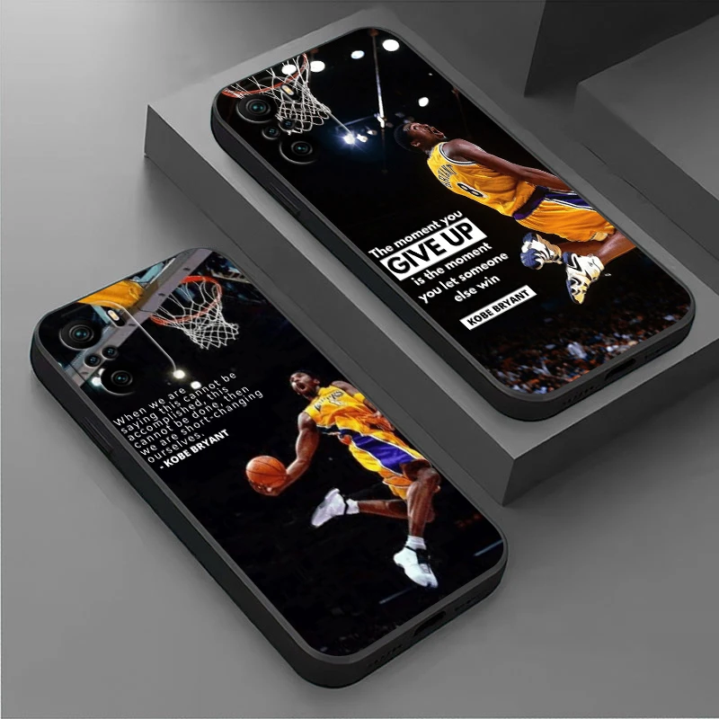 Чехол для телефона Super Star K-Kobe Xiaomi Redmi Note 12 11E 11S 11 11T 10 10S 9 9T 9S 8T Pro Plus