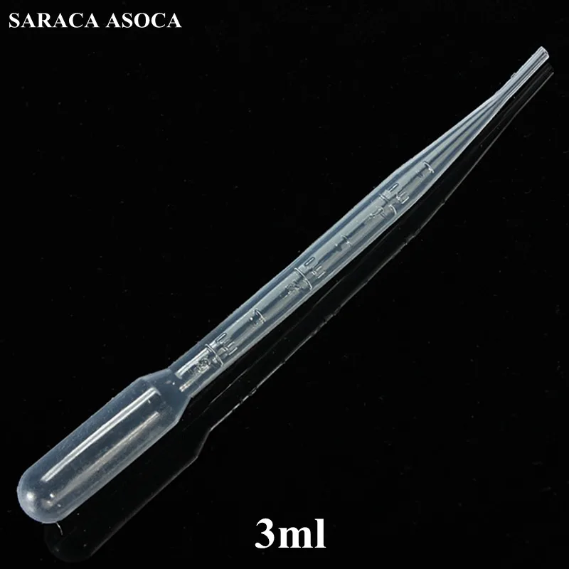 500 шт. 3 мл прозрачные пипетки одноразовые безопасные пластиковые для переноса