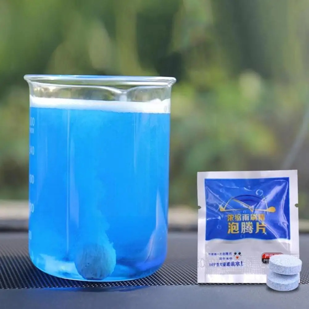 

10pcs Car Wiper Glass Cleaning Washer Effervescent Car Window Tools Cleaner Tablets Accessories Glass Windshield W9k3