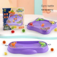 new kids 2 in1 split gyro battle spinning top with launcher parent child multiplayer competitive battle gyro interactive toy set
