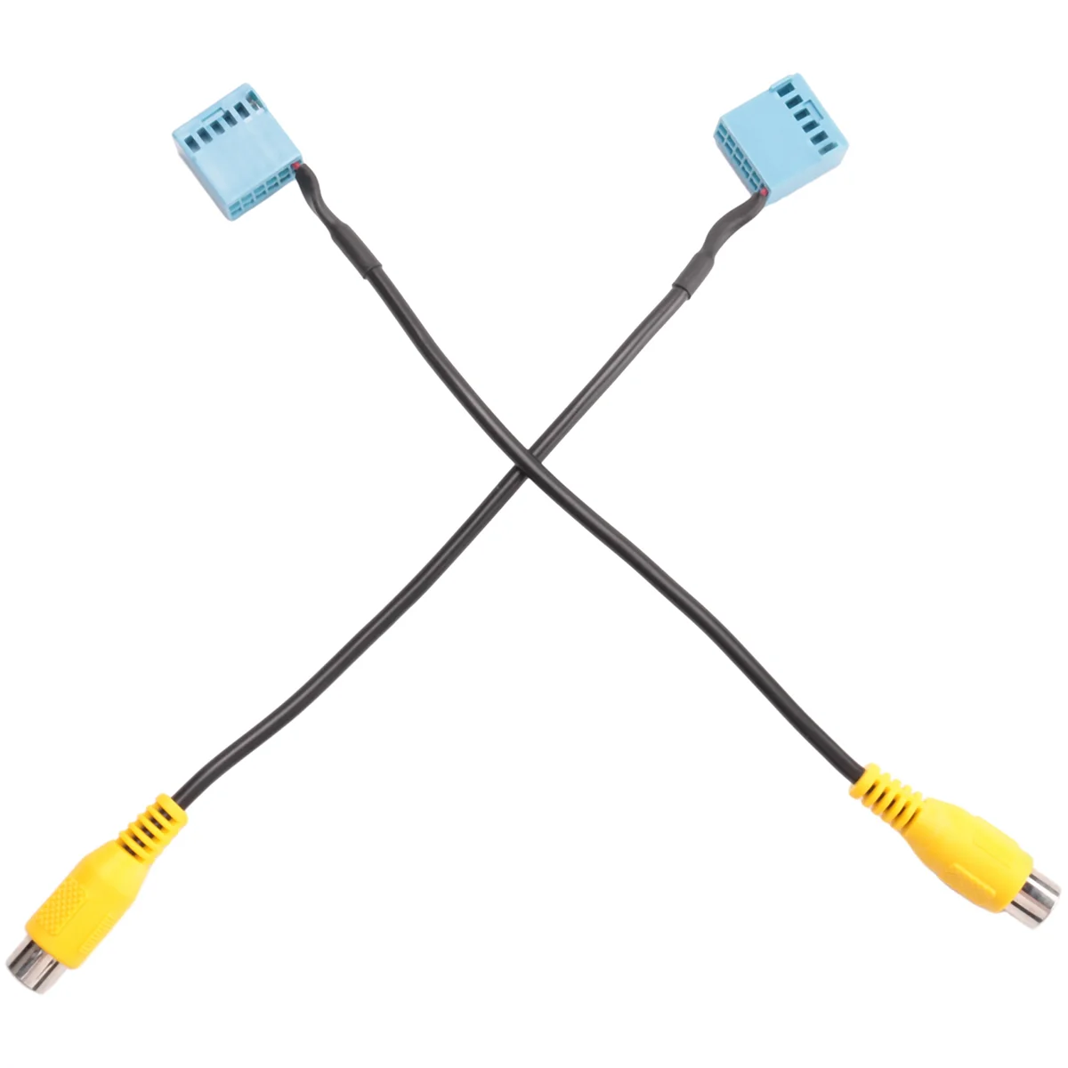 2 шт. Автомобильная камера заднего вида RCA видеокамера конвертирующий кабель