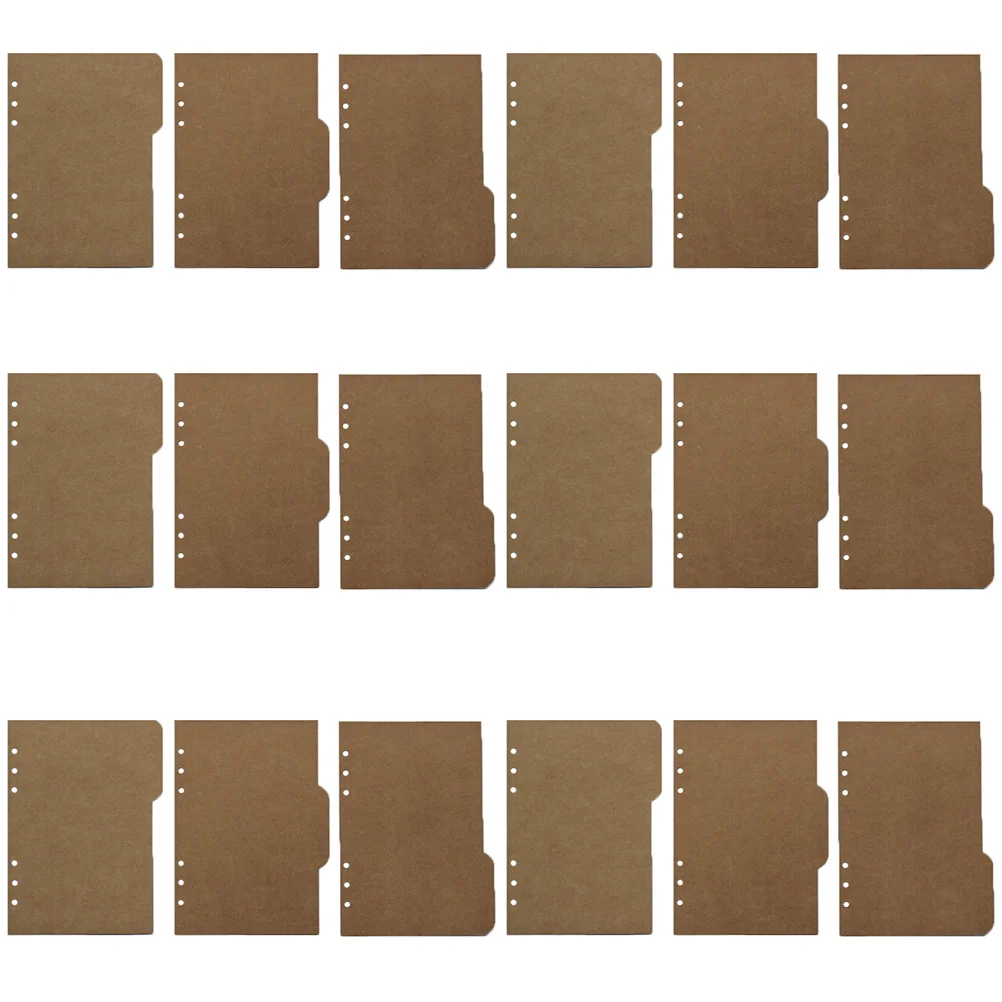 

Binder Dividers Separators Tabs Divider File Diy Numbered Separator Insertable