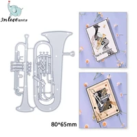 inlovearts saxophone metal cutting dies diy symphony music scrapbooking photo album embossing paper cards crafts stencils 2022