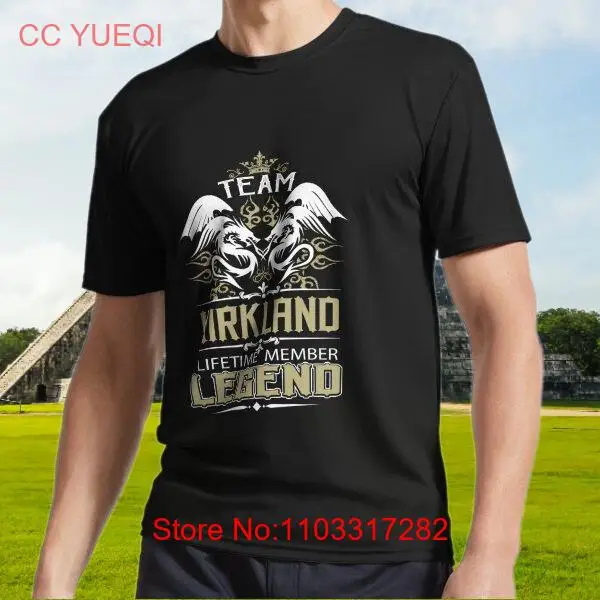 Новинка футболка с названием киркленда-футболка логотипом киркленда дракона