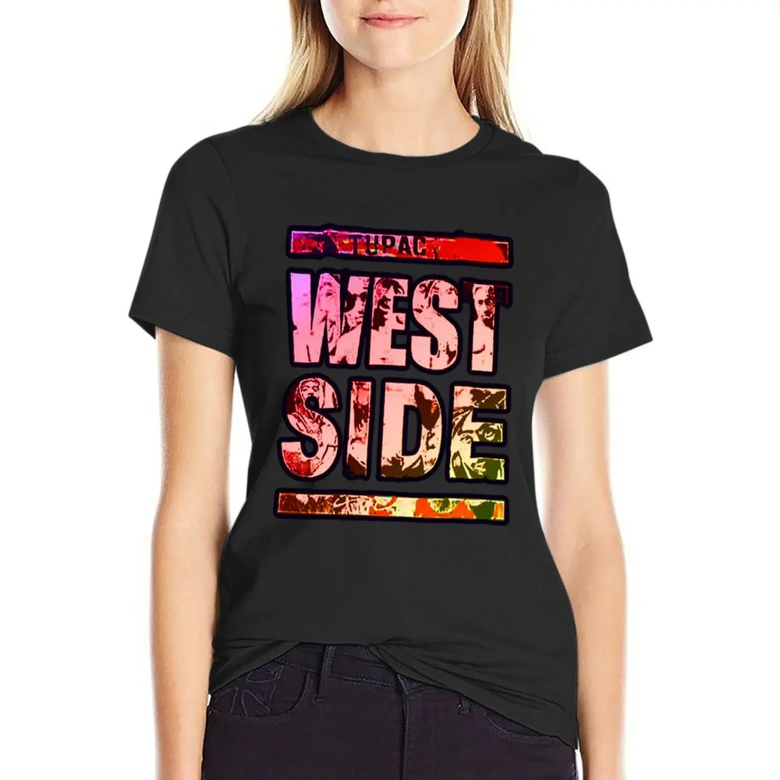 Футболка Westside блузка оверсайз рубашки футболки с графическим рисунком женская