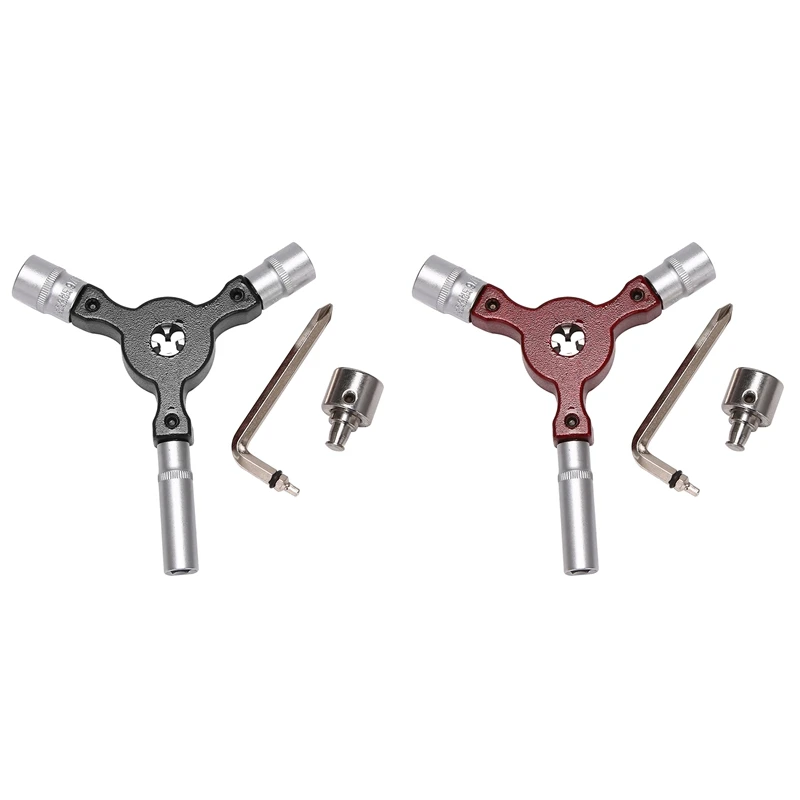 

Skateboard Tool Y Type Skateboard Wrench Skate Tool Screwdriver Socket Multi-Functional Skateboard Tools Upgraded