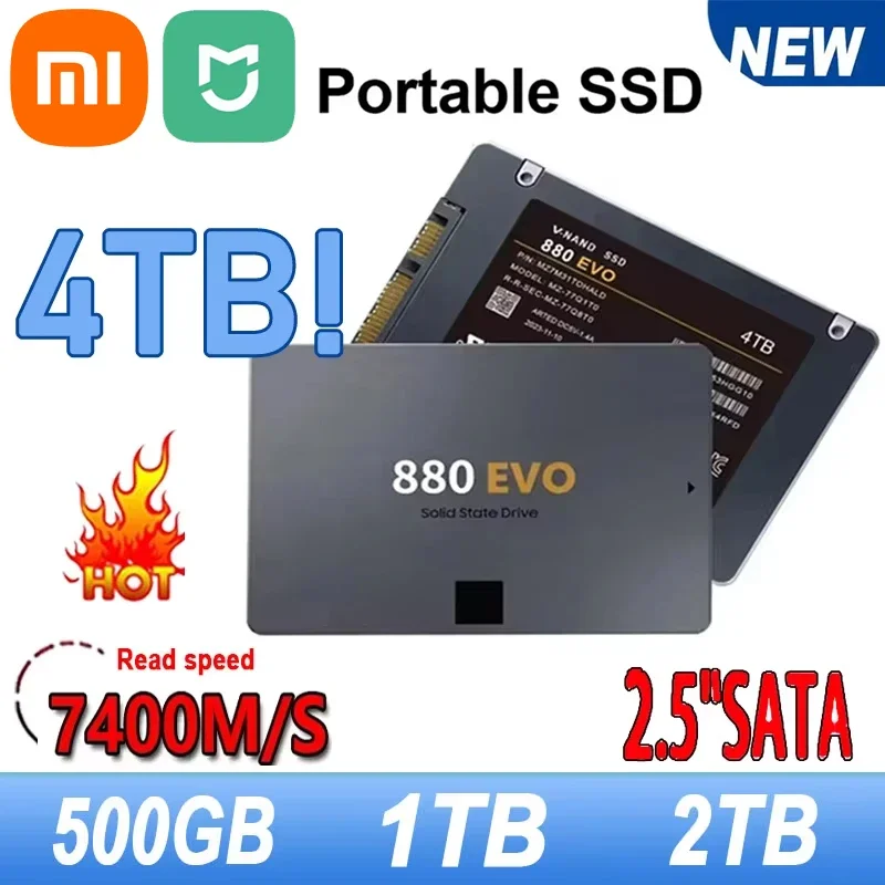 Внутренний твердотельный диск Xiaomi Mijia SSD 880 EVO 1TB 2TB 4TB