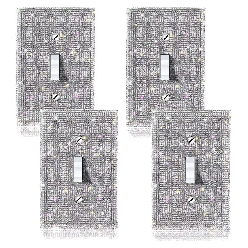 

Настенная панель, Обложка стразы, блестящая задняя панель, серебряная