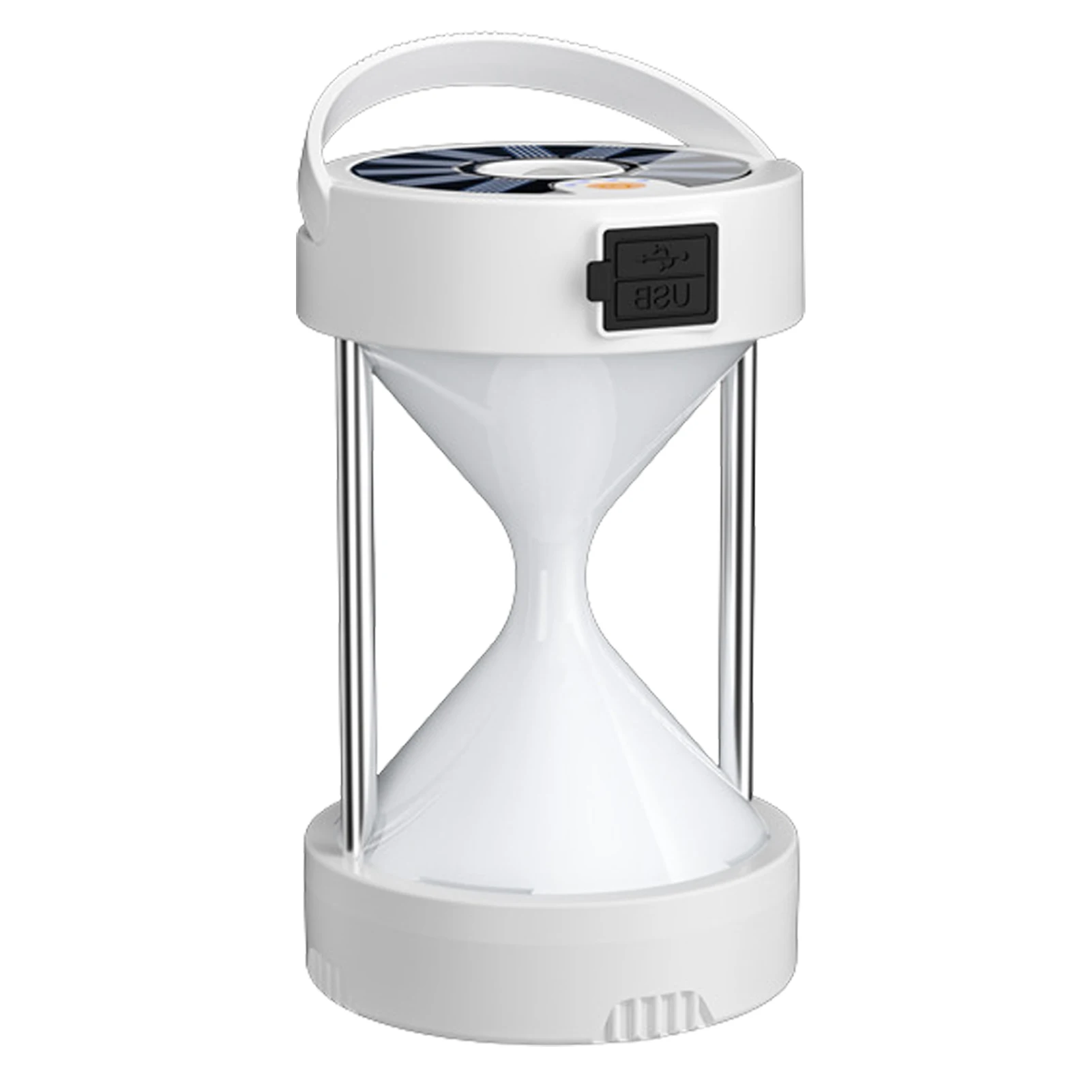 

Portable Solar Powered Camping Lantern Lamp LED Outdoor Lighting Camp Tent Lamp USB Rechargeable Lantern
