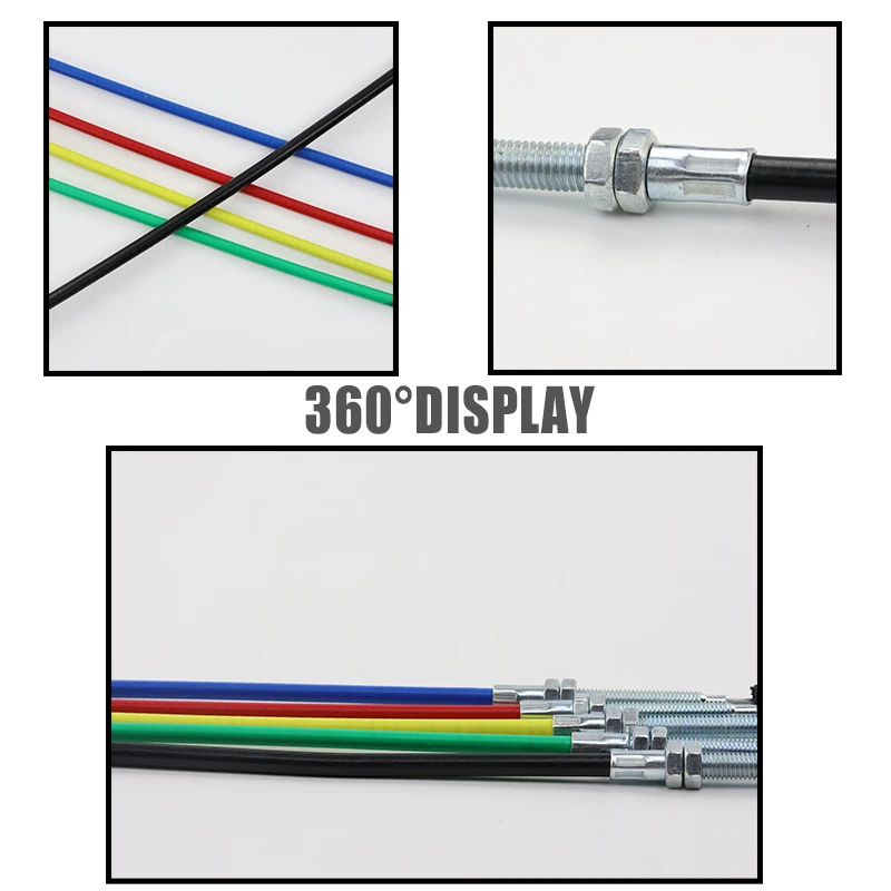 

LINGQI RACING Motorcycle Clutch Control Cable Line Wires 1070mm For 50cc 90cc 110cc 150cc 250cc Universal Pit Dirt Bike ATV