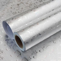 new kitchen aluminum foil stickers waterproof oil proof high temperature wall sticker cabinet renovation self adhesive wallpaper