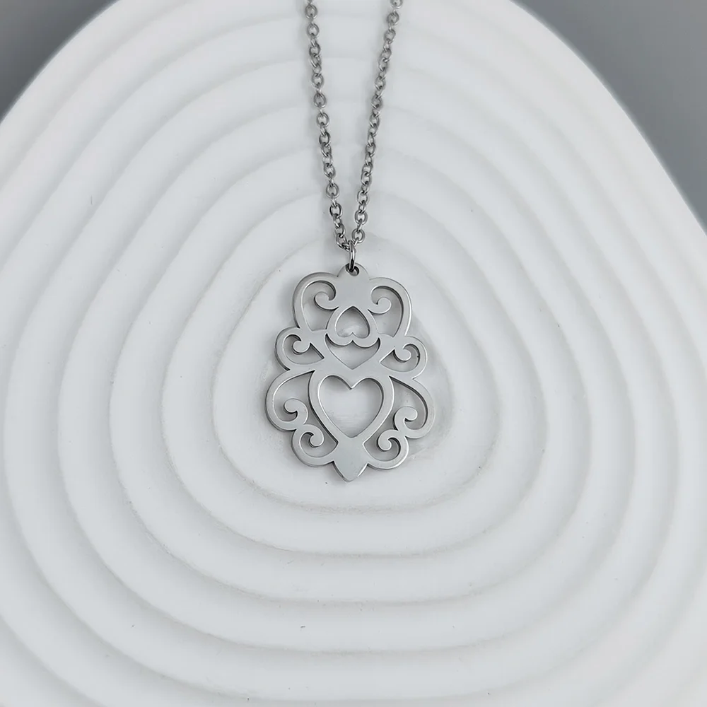 Цепочка с подвеской в виде цветка лотоса для женщин и мужчин