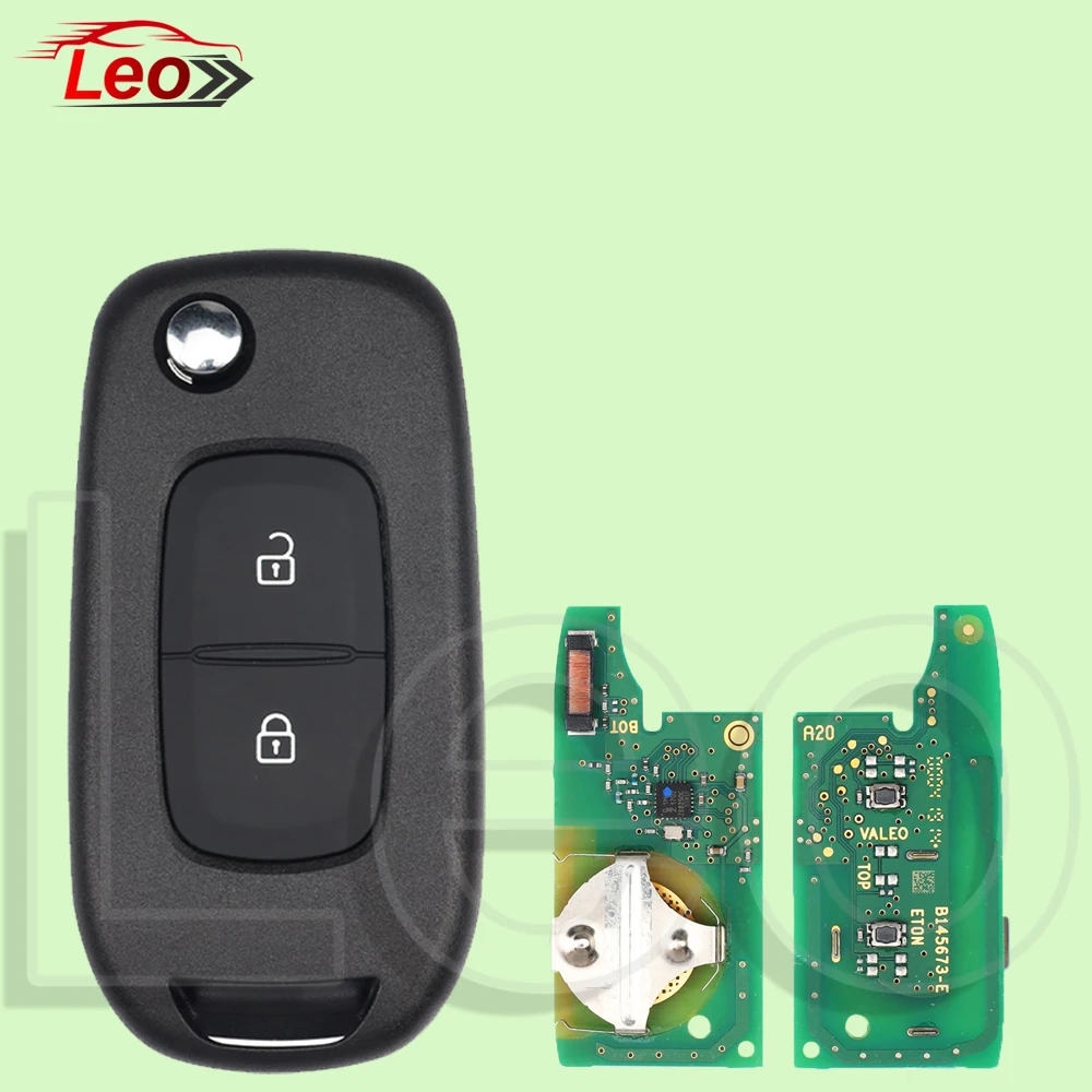 

Leo N5F-PFK1A дистанционный откидной ключ для Renault Logan Duster Sandero Oroch Clio5 Twingo Kadjar Megane 433 МГц ID: 4A-CHIP оригинальная печатная плата