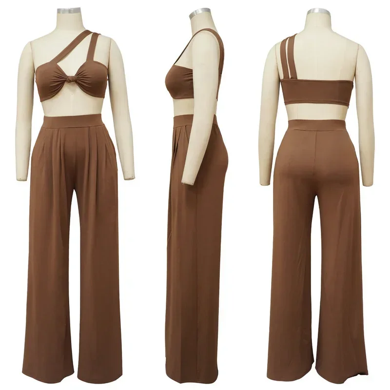 KEXU однотонный укороченный бюстгальтер без рукавов бретелек топы с широкими